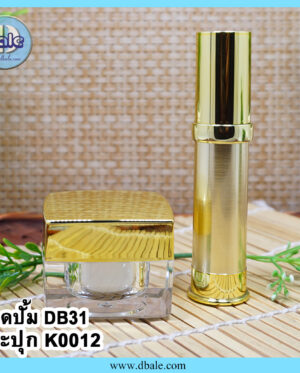 กระปุกครีม-k0012/ ขวดเซรั่ม-db31