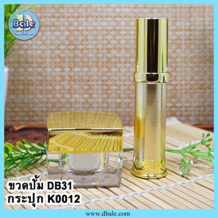 กระปุกครีม-k0012/ ขวดเซรั่ม-db31