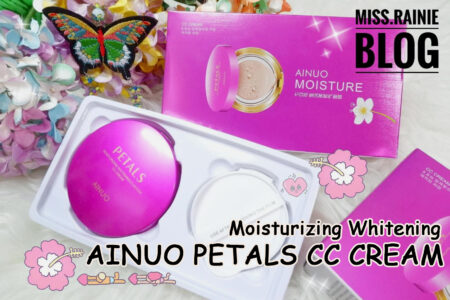 AINUO Petals Moisturizing Whitening Cushion CC Cream