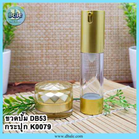 กระปุกครีม-k0079/ ขวดเซรั่ม-db53