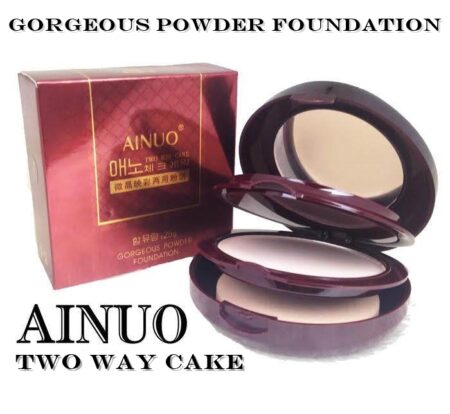 แป้งพัฟสองชั่นสำหรับผิวขาว AINUO TWO WAY CAKE