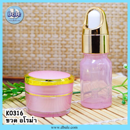 กระปุกครีม.k0316/ ขวดครีม.อโรม่า